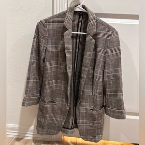 Express Plaid Blazer